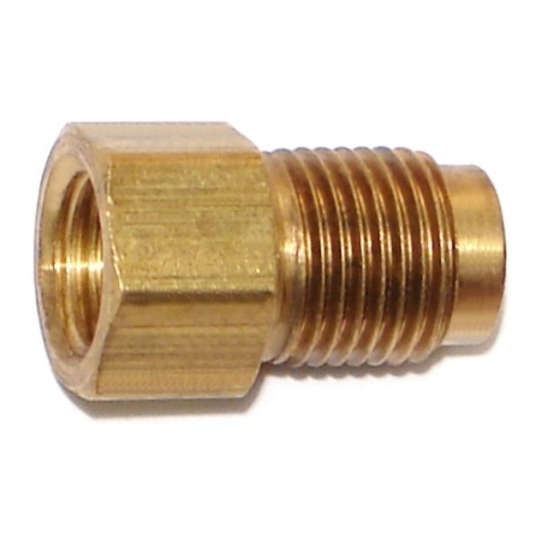 Midwest Fastener 3/16FIP x 1/4MIP Brass Conversion Adapters 5PK 76367